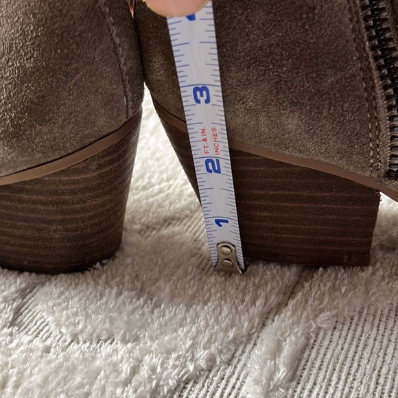 Franco Fortini Ankle Booties with heel TAUPE - Picture 2 of 13